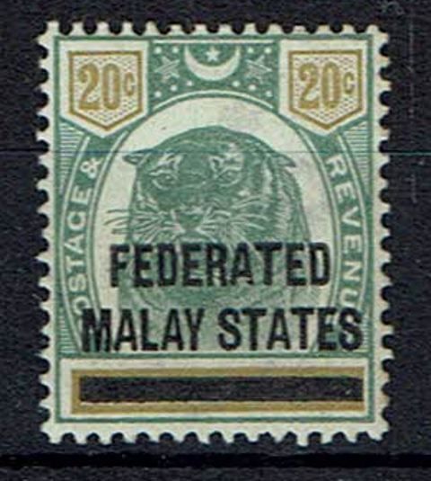 Image of Malaysia-Federated Malay States SG 6 UMM British Commonwealth Stamp